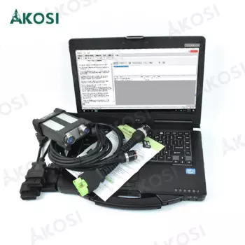 Готовый к использованию ноутбук CF53 и 2024 Оригинал 88830400 для VOCOM II VCADS PRO vocom 2 Премиум технологический инструмент с PTT 2,8