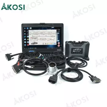 Готовый к использованию ноутбук CF54 + Супер MB PRO M6 DoIP VCI WiFi Поддержка программного обеспечения Doip для Benz Car Trucks Star диагностический инструмент
