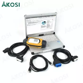 Готовый к использованию ноутбук CFC2 + экскаватор для vol-vo vcads pro 88890180 88890020 Премиум технологический инструмент 2,8 DEV2 инструмент диагностический инструмент