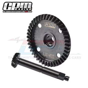 GPM LOSI 1/8 LMT 4WD фоторадиоуправляемая машина Сталь 43T центральный дифференциал + 13T Трансмиссия зубчатая передача LOS242040 + LOS242043
