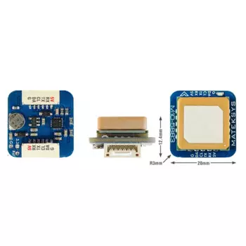 GPS-модуль MATEKSYS M10Q-5883 GNSS, магнитный компас QMC5883L для радиоуправляемых летательных аппаратов, FPV дронов большого радиуса действия, запчасти «сделай сам», 20 х20 мм