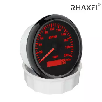 GPS Спидометр RHAXEL 3 3/8 дюйма, 0-120 км/ч, 0-миль/ч