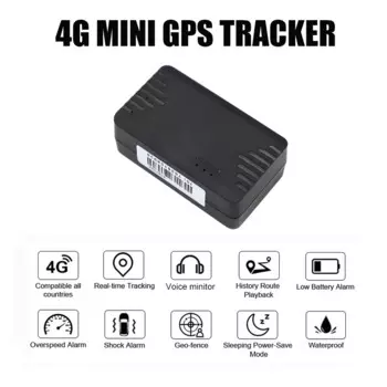 GPS-трекер, 4G, мини-GPS-трекер в режиме реального времени, локатор с вырезом, портативный GPS-трекер с помощью спутникового устройства отслеживания, защита от кражи для автомобиля