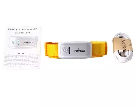 GPS-трекер для собак на ошейник, водонепроницаемость IP65, 400 часов в режиме ожидания, GPS-трекер для домашних животных, Google Maps, отслеживание в реальном времени, бесплатное приложение