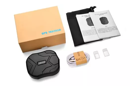 GPS-трекер TK905B автомобильный водонепроницаемый, 10000 мАч, 150 дней в режиме ожидания, 2G