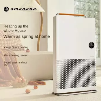Графеновый обогреватель Amadana, бытовой энергосберегающий обогреватель с электрическим подогревом для ванной комнаты, бытовой обогреватель с дистанционным управлением