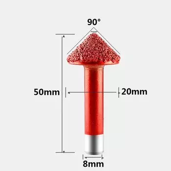 Гравировальный фрезерный гриб HSAWBIT R0.4