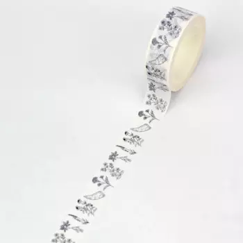 GREATHOPE WASHI TAPE декоративная лента с цветами