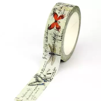 GREATHOPE WASHI TAPE Винтажные бабочки