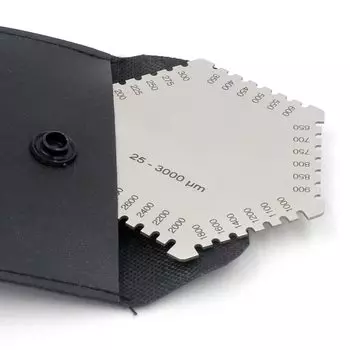 Гребень из нержавеющей стали с шестигранным покрытием для влажной пленки, толщиномер, гребень