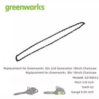 Greenworks 40V80V82V Высокая ветка пила цепная пила оригинальная импортная направляющая оригинальная импортная цепь
