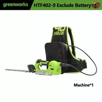 Greenworks 40В бесщеточный триммер для живой изгороди
