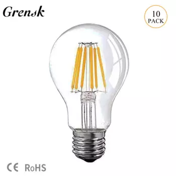 Grensk LED лампа A19 6Вт теплый/дневной свет E27