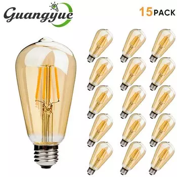 Grensk Светодиодная лампа E27 ST64 теплый белый