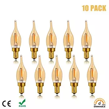 Grensk Янтарные Светодиодные Лампочки E14 0,5Вт