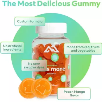 Гриб Лев грива мягкие конфеты тройное извлечение Лев грива фрукты тело-овощи, вкусные мягкие конфеты, 60 капсул