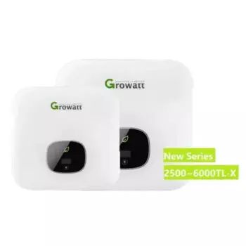 Growatt MIN5000TL-X Инвертор постоянного/переменного тока, однофазный в сети, фотоэлектрическая система, 5 кВт, 550 В, солнечная энергетическая система, лучшая цена