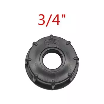 Грубая резьба 60 мм до 1/2 дюйма, 3/4 дюйма, 1 дюйма, внутренняя резьба, соединитель резервуара IBC 1/2 дюйма, 3/4 дюйма до 15 мм, переходник выпускного клапана, фитинги для труб