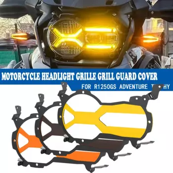 GS1250 Trophy 2023 Motorcycle Headlight Guard Cover Protector For BMW GSA R1250GS LC Adventure R 1250 GS 2019 - 2022 R1250 ADV