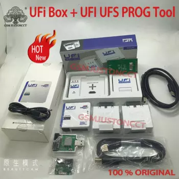 Gsmjustoncct UFI коробка с UFS-Prog-по всему миру/международная версия UFI коробка + UFS разъем