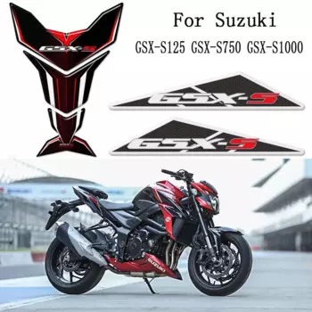 GSX-S GSXS 750 1000 Танк Pad протектор Стикеры для Suzuki GSX-S125 GSX-S750 GSX-S1000 Сторона Pad защита при езде на мотоцикле 2019 2020