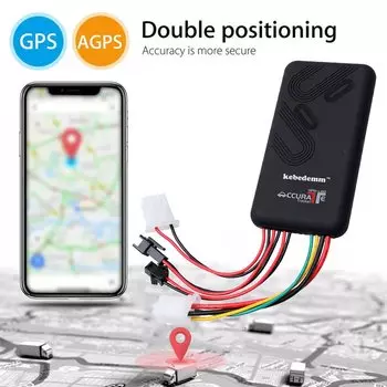 GT06 Автомобильный GPS-трекер SMS GSM GPRS Противоугонный локатор слежения Сигнализация превышения скорости Дистанционный монитор с бесплатным приложением для мотоцикла Грузовик