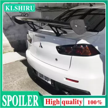 GT стиль для Mitsubishi LANCER EVO 2010 до 2014 внешний цвет заднее крыло багажника губа спойлер украшение
