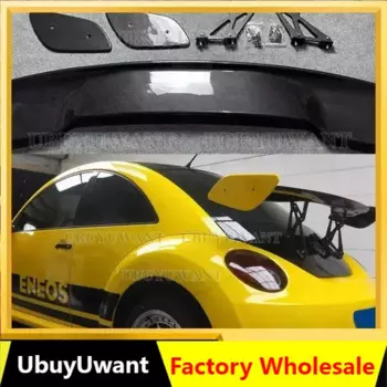 GT style для Volkswagen VW Beetle 2013-2018 внешний Неокрашенный спойлер из АБС-пластика для заднего крыла багажника грунтовка украшение