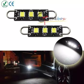 Gtinthebox ксеноновые белые жесткие петли светодиодные лампы для боковой передней двери карта освещения для Chrysler 300/300C 2005-2013