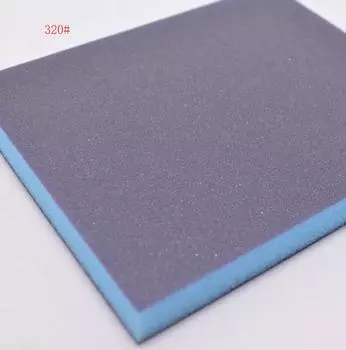 Губчатая наждачная бумага 120x100x12 мм, 5 шт