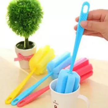 Губка для чистки стеклянных бутылок, чашек, кухонные средства для мытья, чистящие средства, горячая распродажа, очиститель щетки для чистки заточки источных расстояний