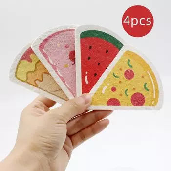 Губки для мытья посуды Migic 4 шт.