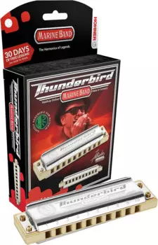 Губная гармошка Thunderbird с низкой настройкой, ключ F (M2011BXLF)