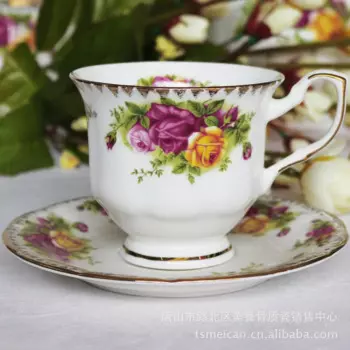 GUCI Свадьба Tangshan 15 штук костяного фарфора кофе чайный набор костяной фарфора кофейная чашка керамический подарок