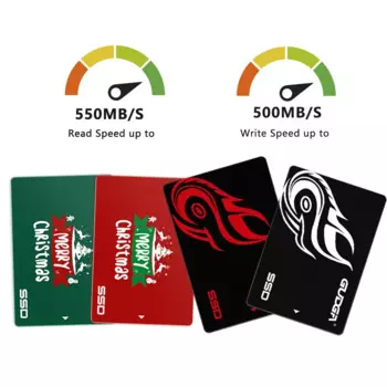 GUDGA Sata3 SSD 2,5 "125 ГБ Жесткий диск Внутренние SSD-накопители Жесткий диск HD Внутренний твердотельный накопитель для Mmerry Christmas