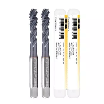 GUHRING JIS Standard 8888 8889 Спиральные метчики M3-M18