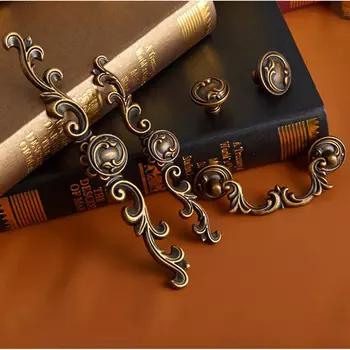 GUJINDA Антикварные бронзовые ручки для мебели