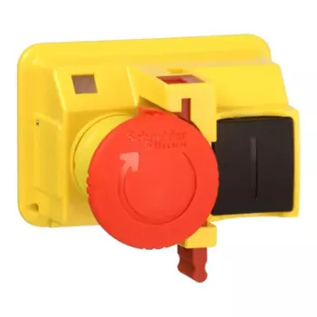 GV2-K04 GV2K04 TeSys GV2, Кнопка аварийной остановки, блокировка
