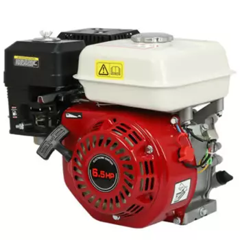 GX160 6.5HP 4Stroke 160CC Motor Shaft 20mm Diameter OHV Industrial Grade Gasoline Powered Multi-Use Engine Air Cooled Pull Start