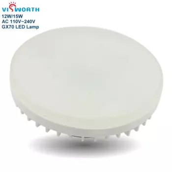 VisWorth GX70 Светодиодная лампа 12Вт 15Вт теплый/холодный белый