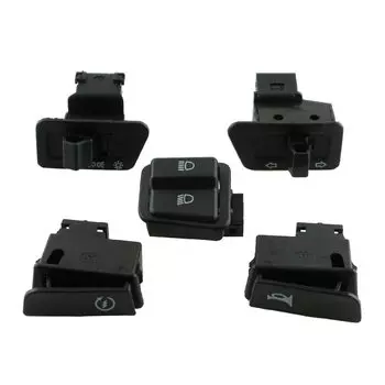 GY6 50cc 125cc 150cc мопед скутер головной светильник с роговым диммером и одной кнопкой включения 5 шт./компл.