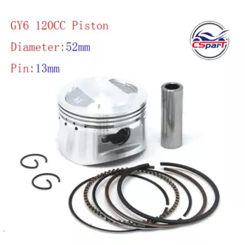 GY6 50CC 60CC 80CC 100CC 120CC 39 мм 44 мм 47 мм 50 мм 52 мм Комплект прокладок поршня Sunny Keeway Taotao Roketa JCL 139qmb Запчасти для скутера