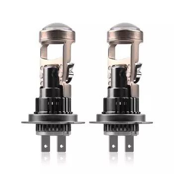 H11 H8 H9 9005 HB3 9006 HB4 H7 светодиодная линза 1:1 мини-проектор лампы для автомобильных фар Canbus Светодиодная линза проектора для автомобиля/мотоцикла 12 В