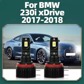 H15 30000LM 90W CSP CHIP Светодиодная фара автомобиля дальнего света с лампой DRL 12 В для BMW 230i xDrive 2017 2018