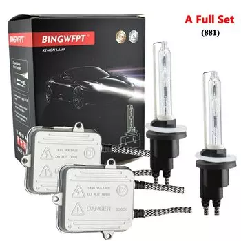 H1 H3 H7 H8 H9 H11 880 881 9005 9006 9012 55 Вт HID Ксеноновый комплект AC Балластная лампа 4300K 5000K 6000K Автомобильная фара Фара