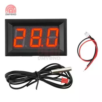 H27T DC 4,5-28 В термометр светодиодный цифровой дисплей высокой четкости электронные термометры с датчиком температуры-55-120