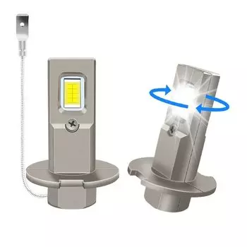 H3 Светодиодная автомобильная фара Противотуманные фары Размер 1:1, репликация Plug And Play Высокая мощность Яркий автомобильный свет 12 В 120 Вт 30000LM Авто лампа