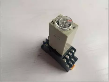 H3Y-2 H3Y-4 Реле времени DC12V DC24V AC36V AC110V AC220V AC380V Реле задержки времени с питанием 1S 10S 30S 60S 3M 10M 30M 60M + база