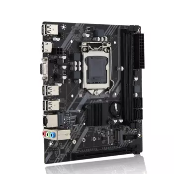 H61-S настольная материнская плата LGA 1155 для Intel Core i3 i5 i7 2 * DDR3 ПАМЯТЬ SATA2.0 PCIE 16G H61 материнская плата для ПК для M.2 NVME