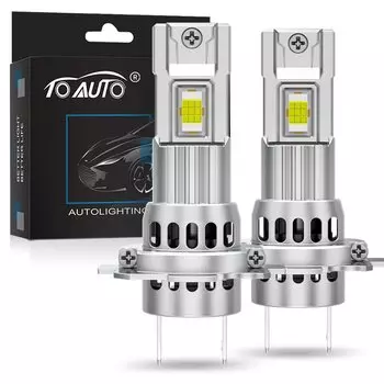 H7 светодиодная фара Canbus Mini Bulb 120W 30000LM 6000K CSP для автомобильных фар 12V 24V Авто противотуманные фары H7 Led Автомобильные